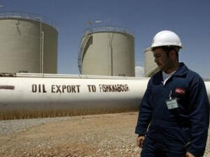 70,000 barrels of crude oil have been sent down the pipeline to the Mediterranean Turkish port of Ceyhan. (File photo)