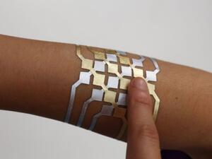 DuoSkin could be used as a trackpad to remotely control your mobile phone or adjust the volume of the music you tune into. (Green Prophet)