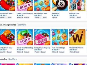 'Candy Crush' continues to dominate social media network's digital playground. (File photo)