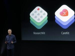 Jeff Williams of Apple explains the ideas behind CareKit. (Twitter)