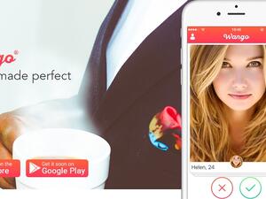 The app resorts to a sort of “public shaming” to keep its male users in line. (Wango)