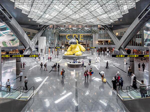 Hamad International Airport in Doha, designed by HOK. (HOK)