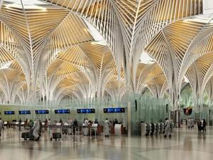 Medina Airport, also known as Prince Mohammad bin Abdulaziz International Airport. (File photo)
