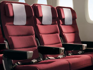 Seat selection on Qantas is only complimentary for international economy saver and flex fares. (Qantas) Seat selection on Qantas is only complimentary for international economy saver and flex fares. (Qantas)