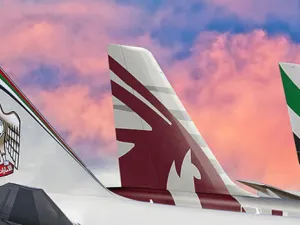 “If you include Turkish and Iran Air, the order book comes to a massive 1,058 passenger aircraft,” said Maurice Faber, regional managing director of Olympus Middle East and Africa. (File photo)
