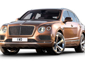 The Bentayga is Bentley’s luxurious SUV offering, starting at $230,000 without any of the options.  (Car & Driver)