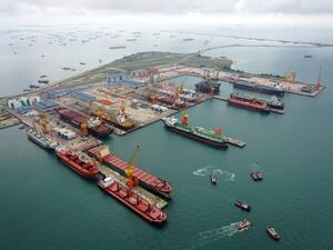 The shipbuilding complex is expected to cost more than SR20 billion ($5.32 billion) on completion. (File photo)