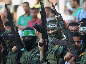 The land giveaway is the latest sign that Hamas is struggling financially after almost a decade of uncontested power in the coastal strip. (AFP/File)