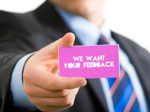 Customer feedback is an invaluable tool for business growth and improvement. (Shutterstock)