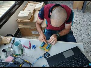 In the heart of the factory lies a drive to catalyze collaboration and bring together heads of Lebanon’s innovative collectives. (The Daily Star) In the heart of the factory lies a drive to catalyze collaboration and bring together heads of Lebanon’s innovative collectives. (The Daily Star)