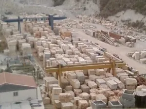 Marble and granite factory owners in Lebanon have recently staged several rallies against imports of similar products from Egypt and Syria. (Assaf Marble)

