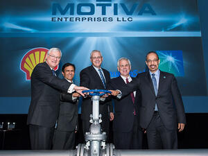 Motiva was formed in 1998 as a refining and marketing joint venture between affiliates of Shell and Saudi Aramco. (Saudi Aramco)