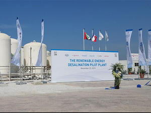 Masdar is leading efforts to link desalination to renewable energy, investigating the latest advances in technologies. (Trade Arabia)