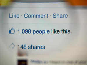 With the amount of users on Facebook, that data can be used to create more representative policies, rather than relying on traditional surveys to understand public opinion. (Shutterstock)