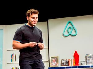 Airbnb CEO Brian Chesky expressed his support to the Muslim and refugee community in a Facebook message.  (Airbnb)