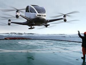Ehang's flying, driverless vehicle: The answer to getting out of Dubai traffic? (Ehang)