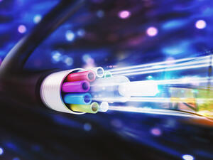 Fiber-optic networks will be installed in Lebanon over the next five years. (Shutterstock)
