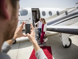 The aircraft are currently based in Abu Dhabi’s Al Bateen Airport, and only fly to destinations in the GCC region as they cannot fly longer than around three hours. (GI Aviation)