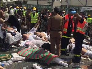 تدافع مشعر منى في الحج