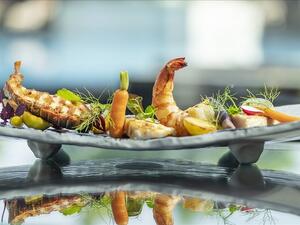 كابانا  'العنوان دبي مول'  (أصناف المأكولات البحرية المشوية)