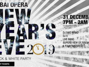 A New Year's Eve to remember in Dubai