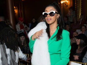 Cardi confirmed her pregnancy whilst co-hosting 'The Tonight Show starring Jimmy Fallon' (Source: lev radin - Shutterstock)