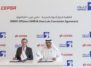 The agreement was signed by Sultan Ahmed Al Jaber, ADNOC Group Chief Executive Officer, and Pedro Miró, Vice Chairman and CEO of Cepsa.