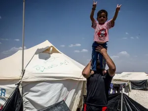 Zatari Syrian refugee camp Jordan (Twitter)