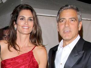 جورج كلوني وسيندي كروفورد