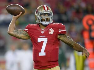 Colin Kaepernick of the San Francisco 49ers (AFP/Thearon W. Henderson)