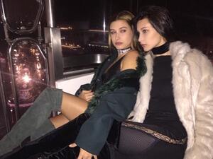 بيلا حديد وهايلي بولدوين