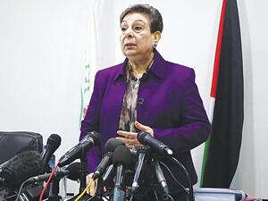 Hanan Ashrawi, Palestinian Liberation Organization (PLO) Executive Committee Member (Twitter) Hanan Ashrawi, Palestinian Liberation Organization (PLO) Executive Committee Member (Twitter)
