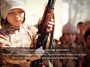 This is the first time Daesh has used a young girl to carry out an execution. (Image: Twitter)