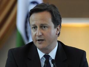 David Cameron warned against the growing militant threat in Libya. (AFP/File)