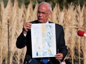 PLO Secretary-General Saeb Erekat (Twitter)