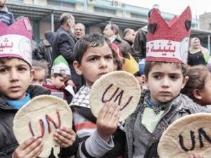 Children in Gaza Strip (Twitter) Children in Gaza Strip (Twitter)