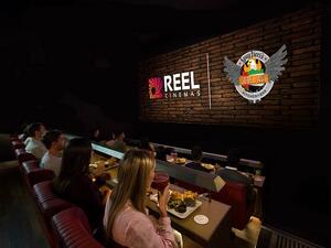 Dine in Cinema by Reel Cinemas.