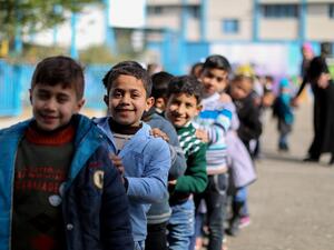 Palestine refugee youth (Twitter)