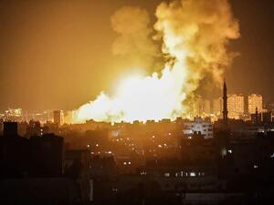 Israeli Airstrikes (Twitter)