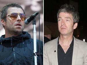 Liam and Noel Gallagher (Twitter)
