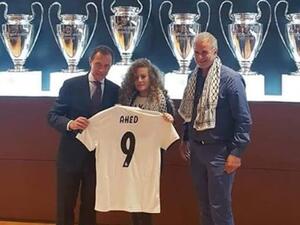 Real Madrid Honors Ahed al-Tamimi  (Twitter)