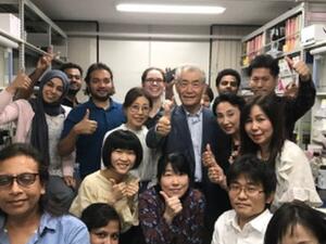 The Omani Ms Muna Alhabsi is a member of the team of Dr Tasuku Honjo , the Japanese Scientist who won
Noble Prize in Medicine (Twitter)