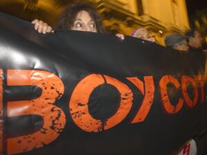 Israeli officials say they denied Lara Alqasem entry because she may have supported BDS boycotts of Israel in the past (Twitter)