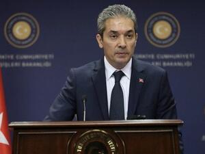 Foreign Ministry spokesman Hami Aksoy (Twitter)