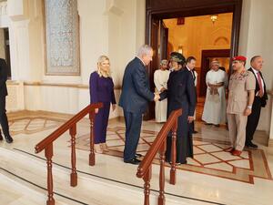 Israeli PM Netanyahu visits Oman (Twittre)