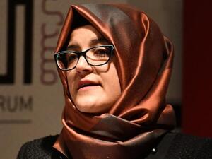 Khashoggi's fiancée Hatice Cengiz (Twitter)