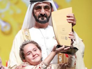 Moroccan Girl ,9, Wins $ 136,000 in Arabic Reading Competition  (Twitter)