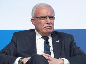 Palestinian Foreign Minister Riyad al-Maliki  (Twitter)