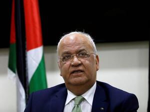 Palestine Liberation Organization (PLO) Secretary-General Saeb Erekat (Twitter)