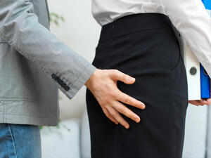 Hands off! A Filipina hairdresser took a student to court after he molested her and then ran away. (Shutterstock)